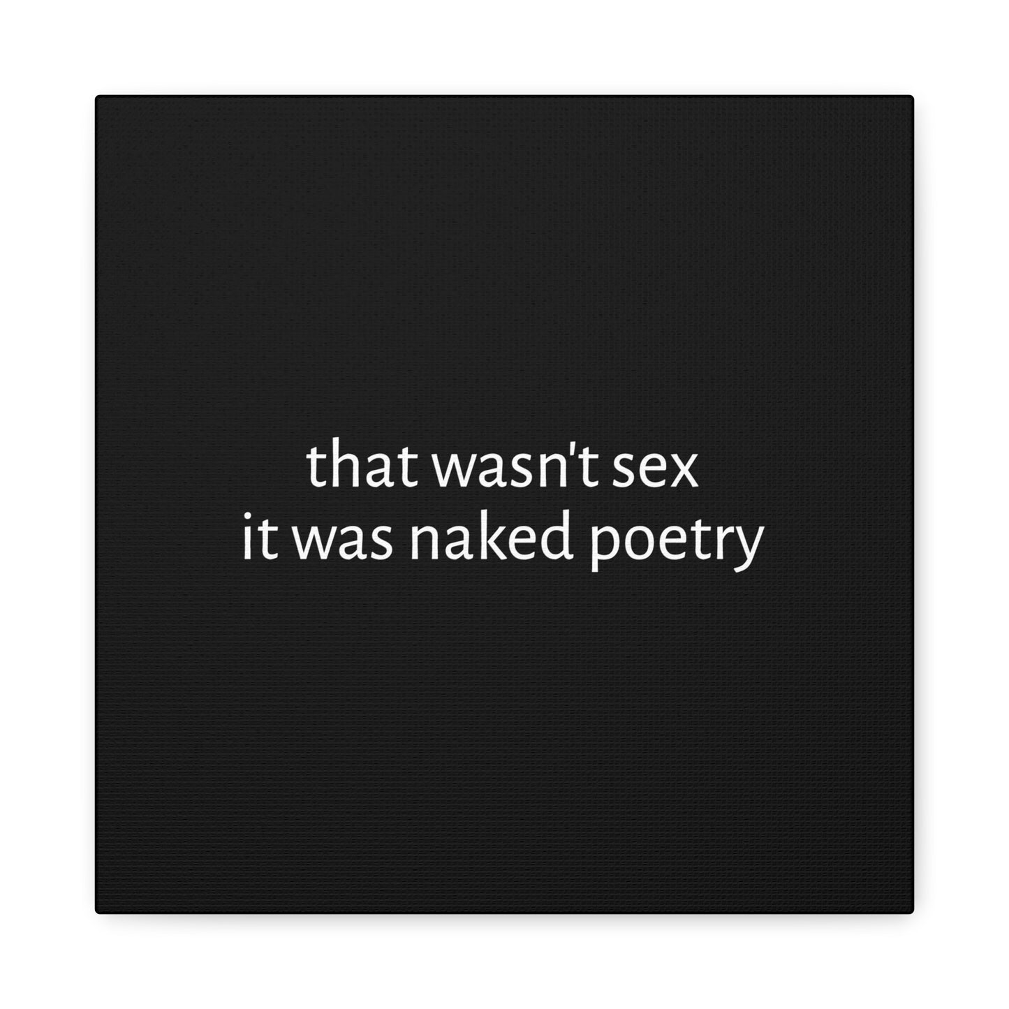 Naked Poetry