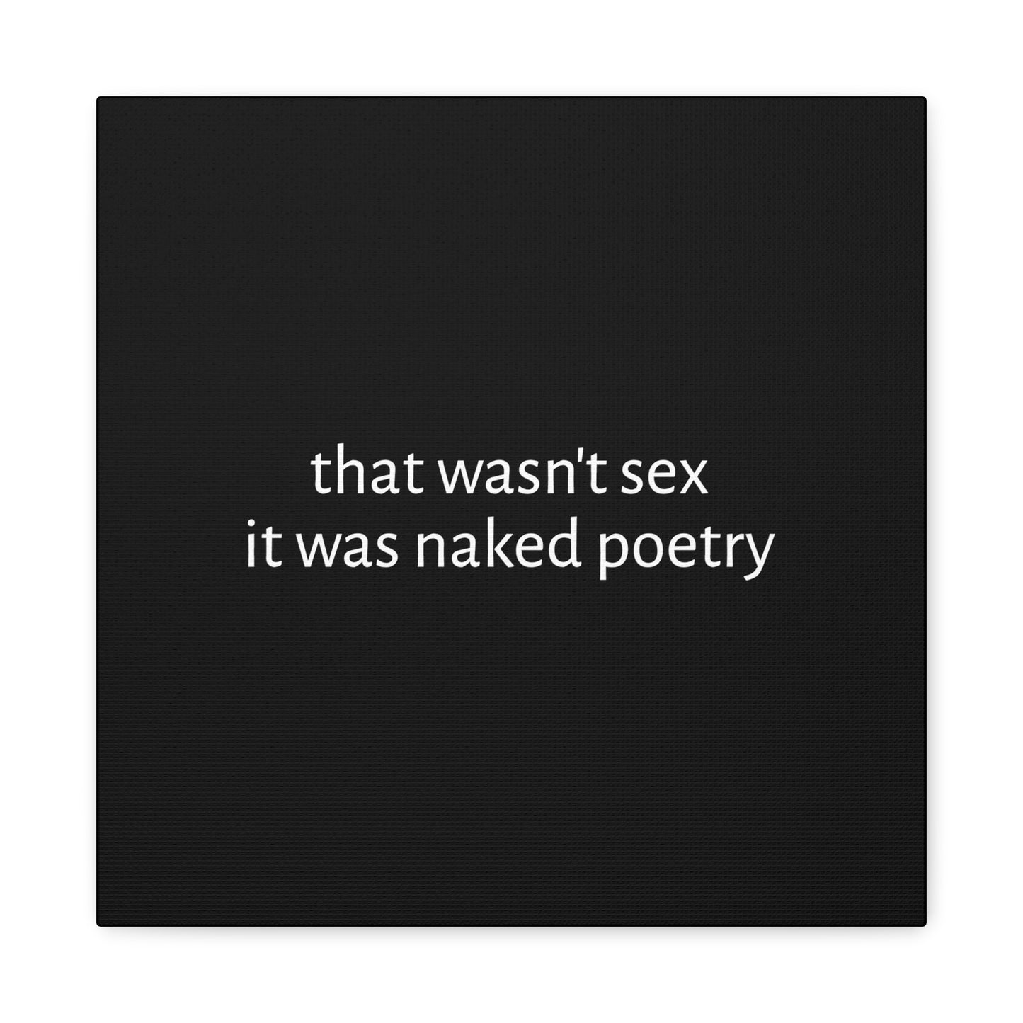 Naked Poetry