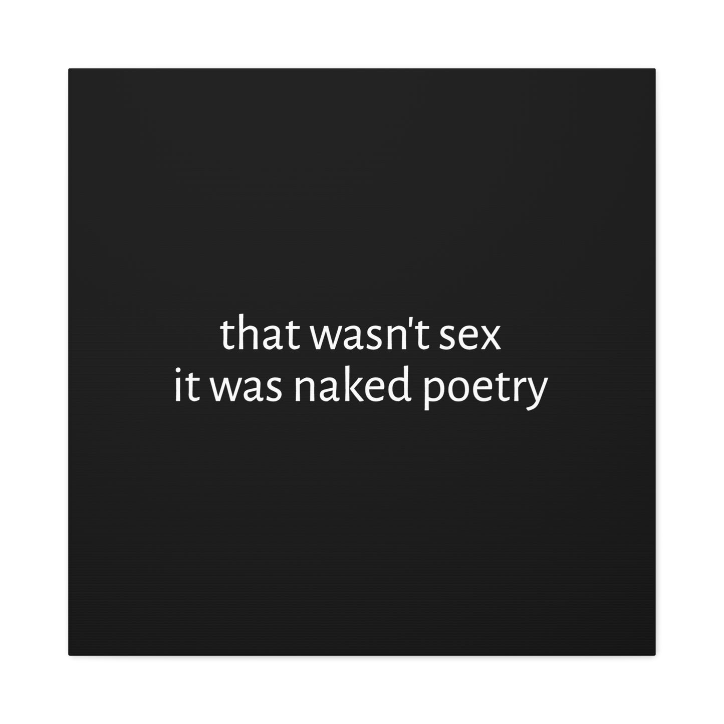 Naked Poetry