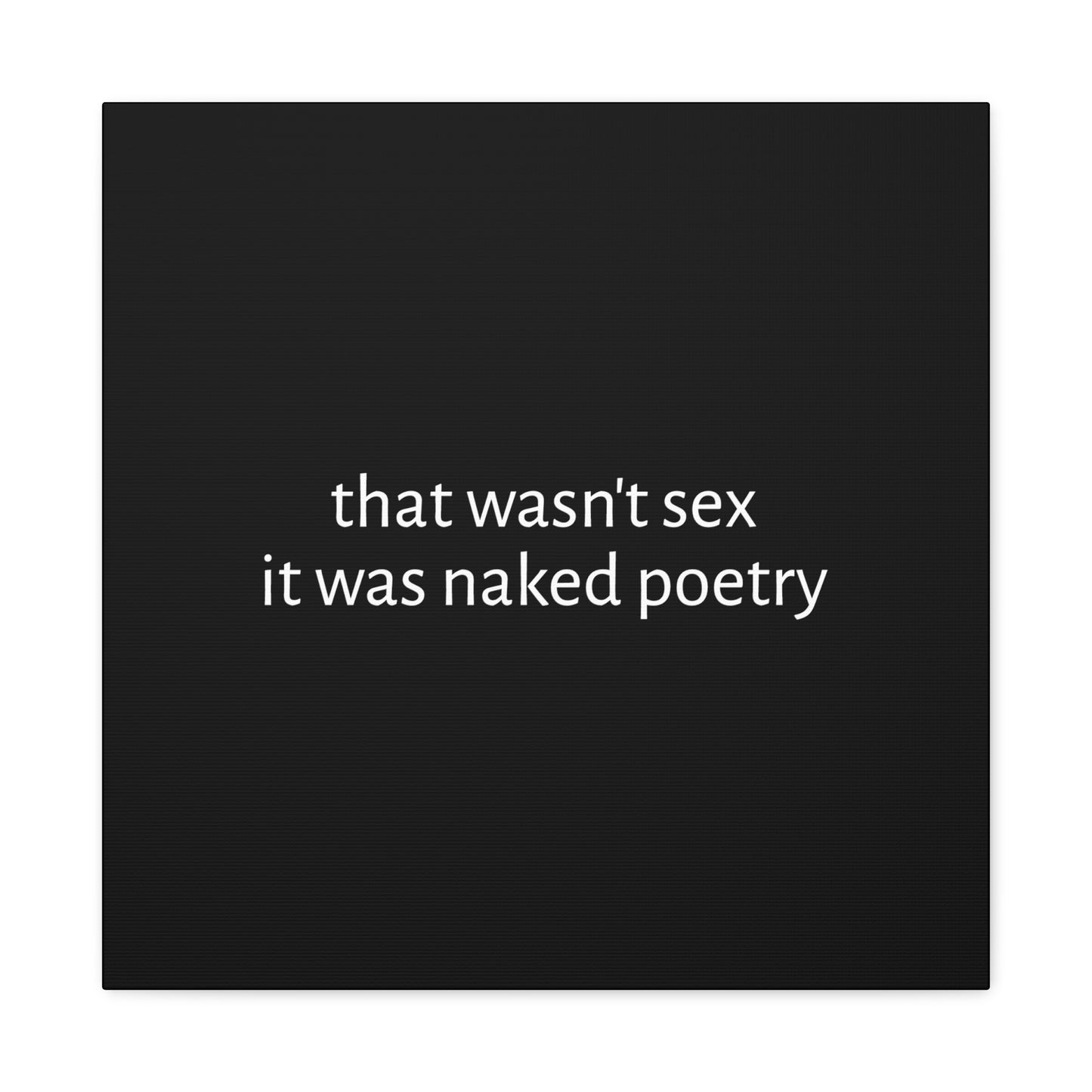 Naked Poetry