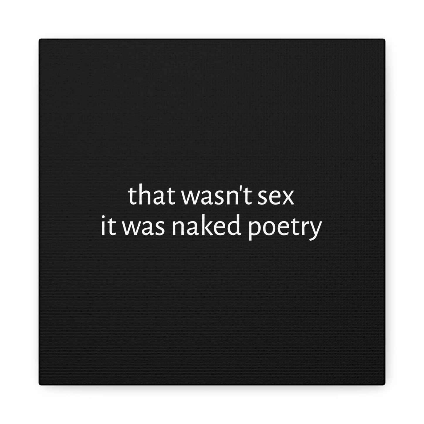 Naked Poetry