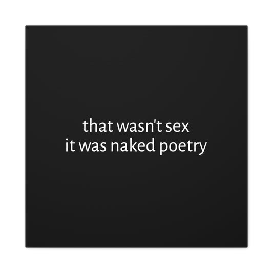 Naked Poetry